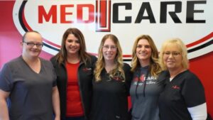 Katie Christner and staff of Med1Care