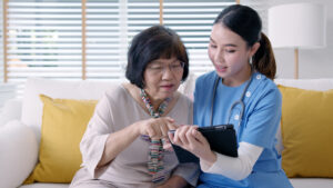 AI home health care software