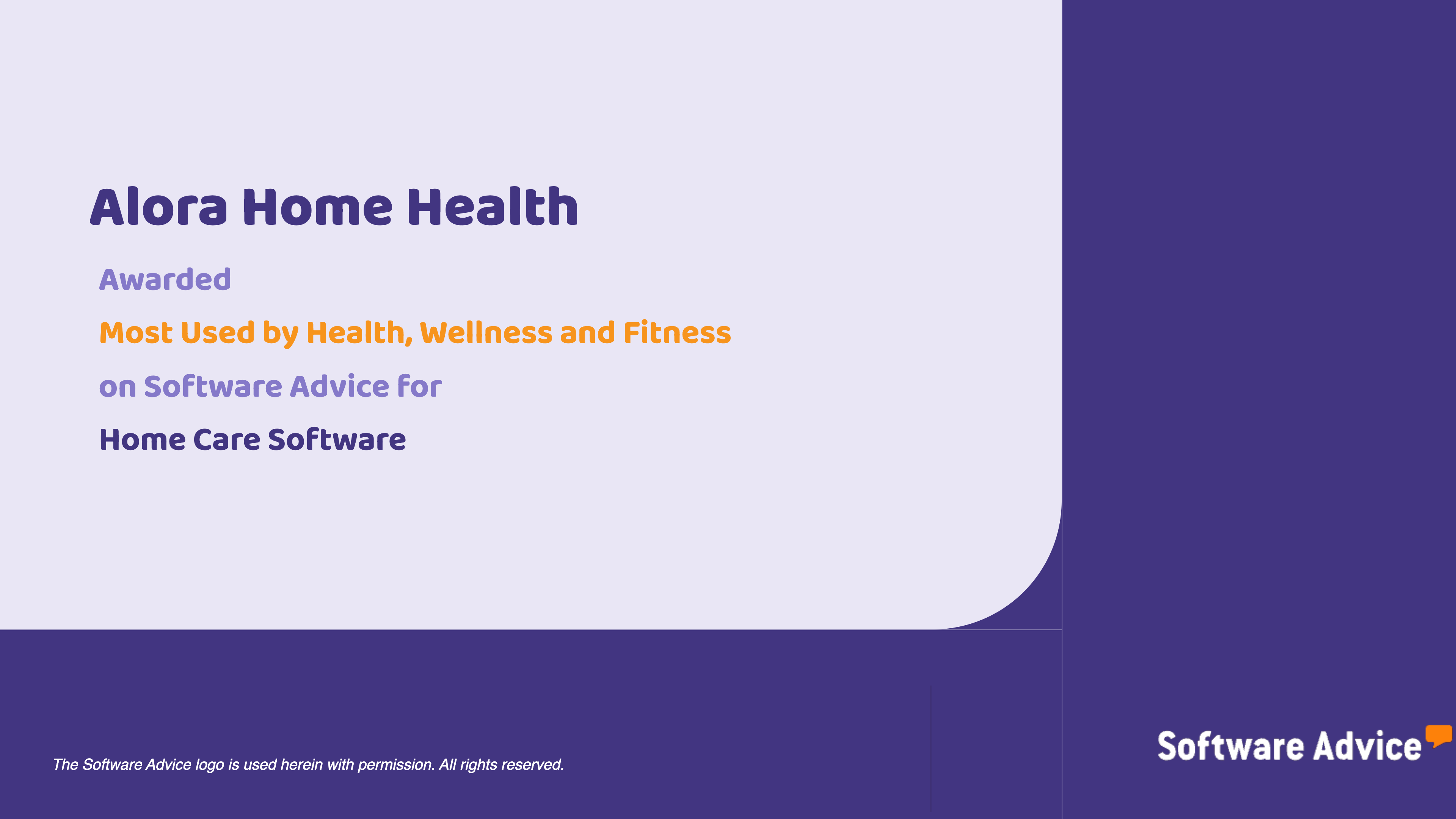 What is the most used home care software?
